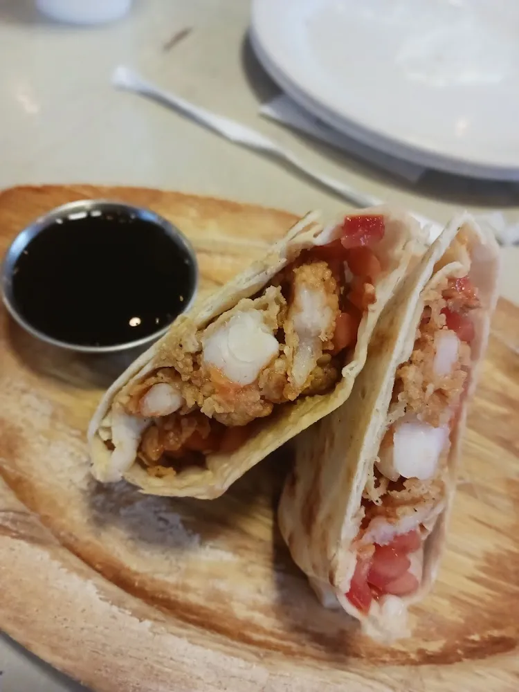 Shrimp PO Boy Wrap